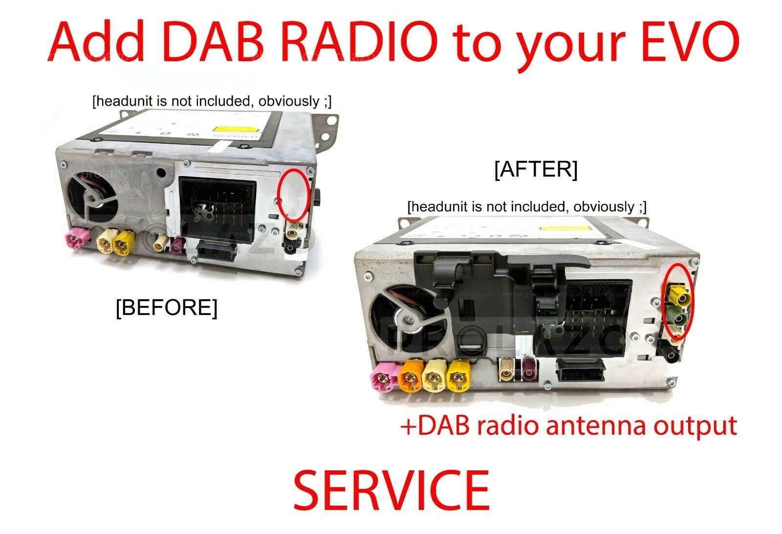 thumbnail image 2 of Alpine DAB+ Retrofit Kit For BMW 3 Series F30/F31/F34 - Factory Integration 2 of 5